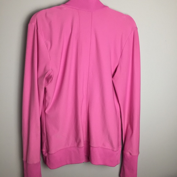 🌷Host Pick 🌷Nike Pink Front Zippered Running Top - Picture 2 of 4